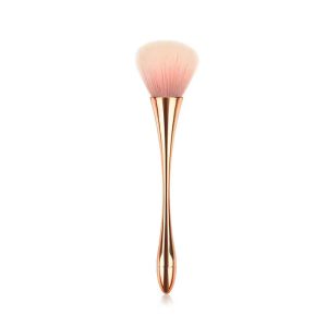 Rose Gold Powder Blush Brush Professional Make Up Brush Large Cosmetic Face Cont Cosmetic Face Cont brocha colorete Make Up Tool