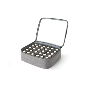 Nail Polish Organizer Bag Portable Large Capacity Waterproof Cosmetic Storage Travel Case Salon Home DIY Manicure Professional