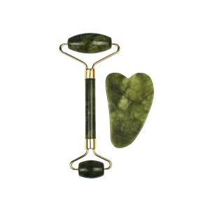 Jade Scraping Facial Massage Beauty Tool Natural Jade Scraping Board Roller Massager Law Tattoo Eye Beauty Bar